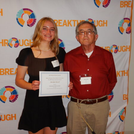 people holding a certificate