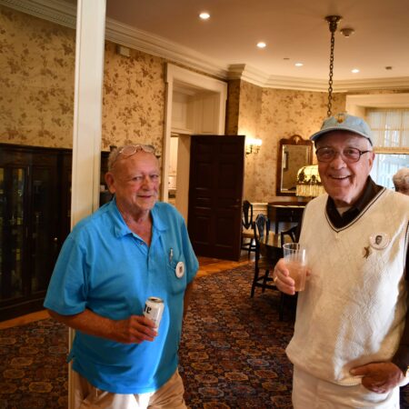 a couple of men in a room