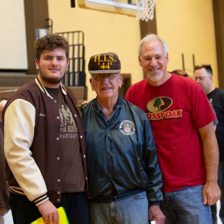 a group of men standing together