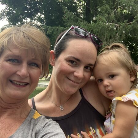 a group of women and a baby