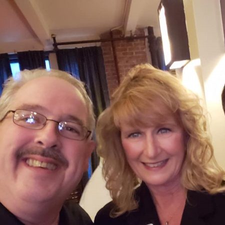 people smiling for a selfie