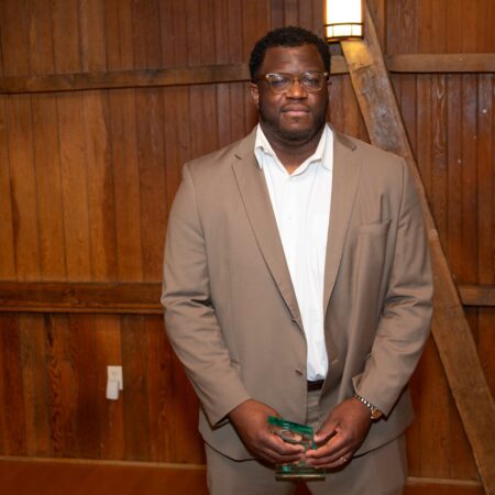 a person in a suit