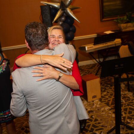 people hugging