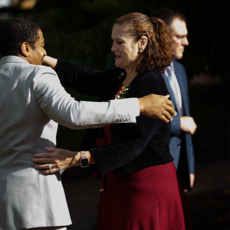 people hugging